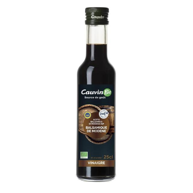 3336591043254 - Cauvin - Vinaigre Balsamique de Modène IGP Bio