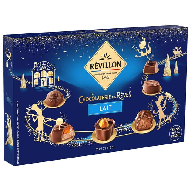 3110846293454 - Révillon - Assortiement de chocolat au lait
