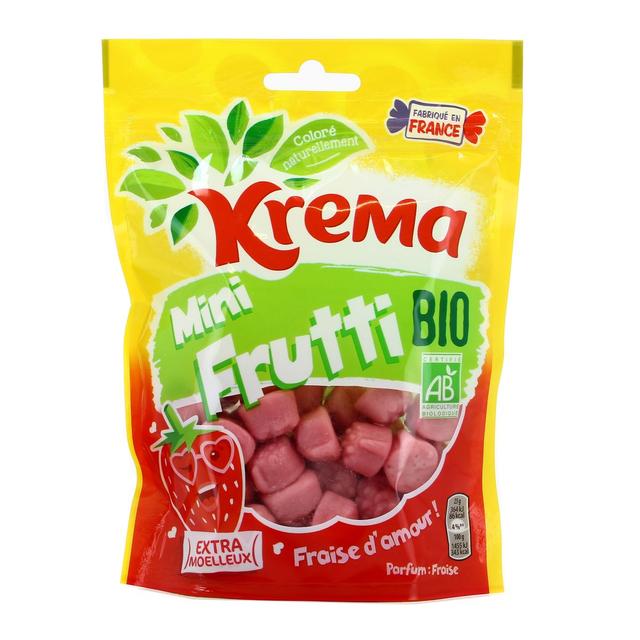 3664346314954 - Krema - Bonbons mini frutti fraise bio sans gélatine