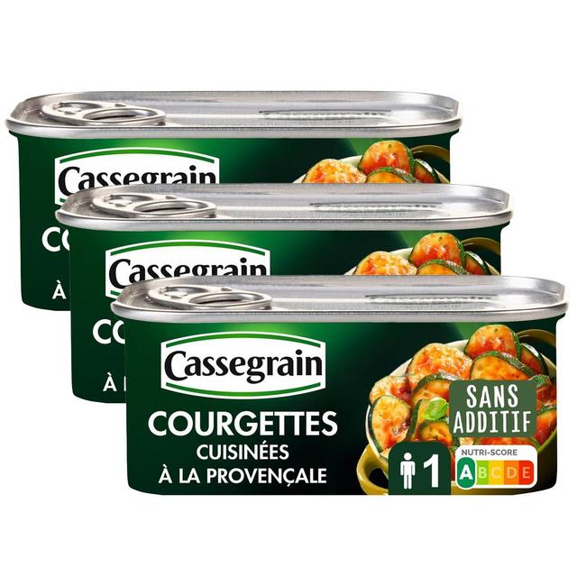 2050000395154 - Cassegrain - Courgettes cuisinées à la provençale