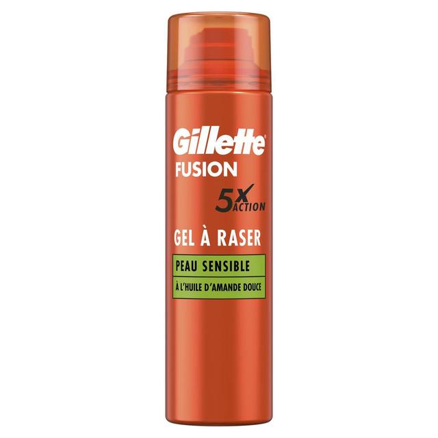 8006540765654 - Gillette Fusion - Gel à raser pour peaux sensibles