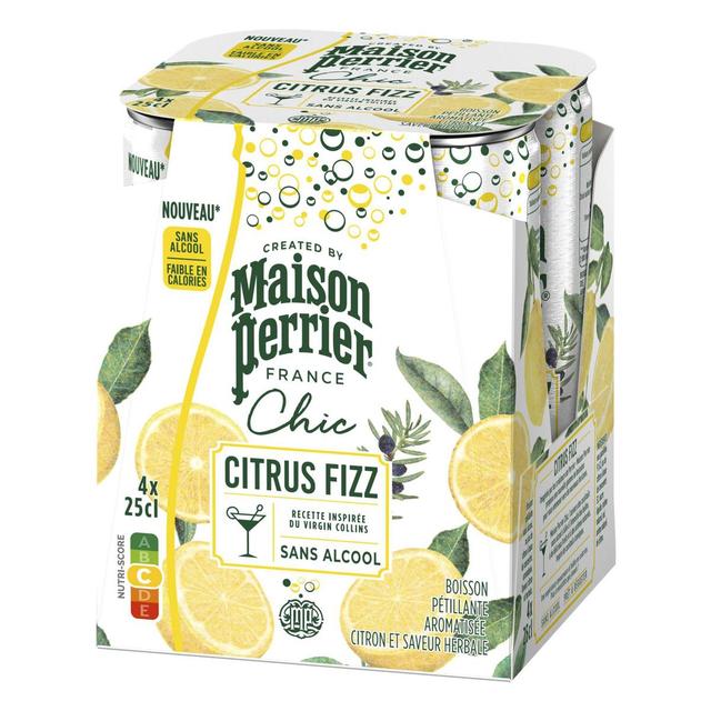 8445291046054 - Maison Perrier - Boisson Gazeuse Aromatisée Citrus Fizz