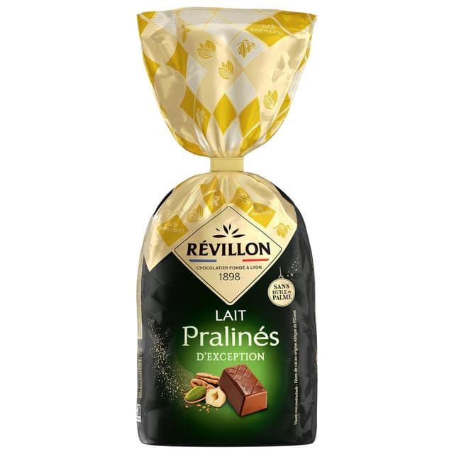 3110846226254 - Révillon - Papillotes Exception praline au chocolat au lait