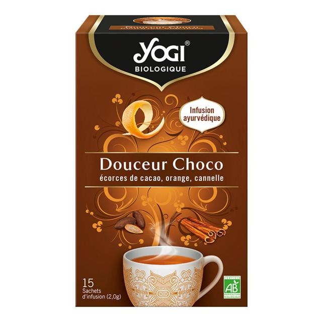 4012824406254 - Yogi - Infusion Douceur Choco Bio - 15 sachets