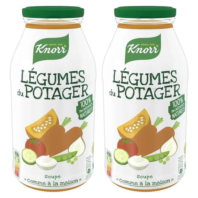 2050000418754 - Knorr - Soupe légumes du potager- Comme à la maison