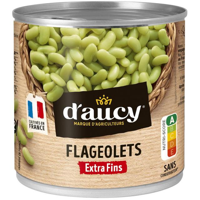 3017800078754 - D'aucy - Flageolets Extra Fins