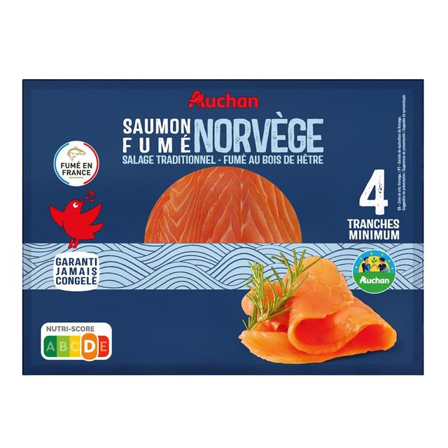 3596710529254 - Auchan - Saumon Fumé de Norvège