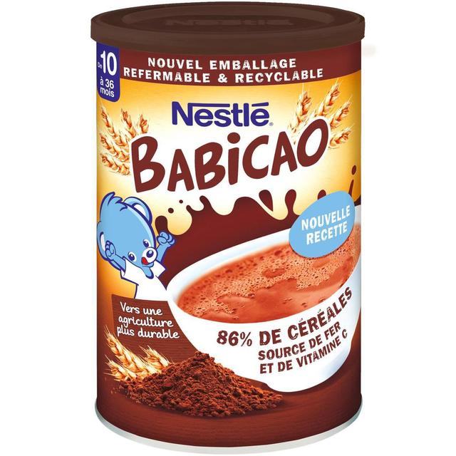 8445290549754 - Nestlé Babicao - Céréales instantanées Chocolat pour bébé dès 10 mois