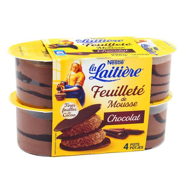 3023290050255 - La laitière - Feuilleté mousse chocolat