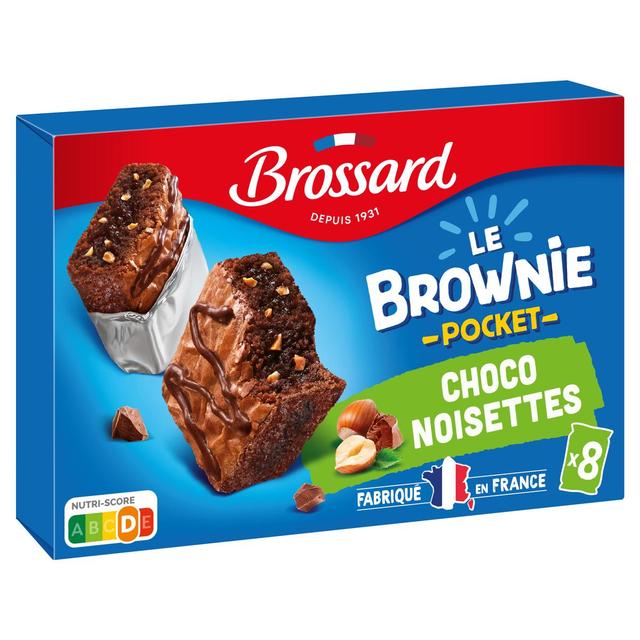 3498425590355 - Brossard - Mini Brownies au Chocolat Noisettes