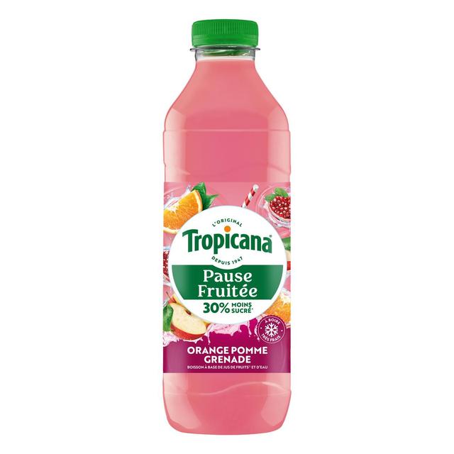 1210002001755 - Tropicana Pause Fruitée - Boisson orange pomme et grenade