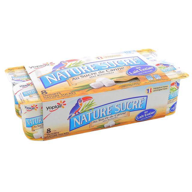 3329770052055 - Yoplait - Yaourt Nature au sucre de canne