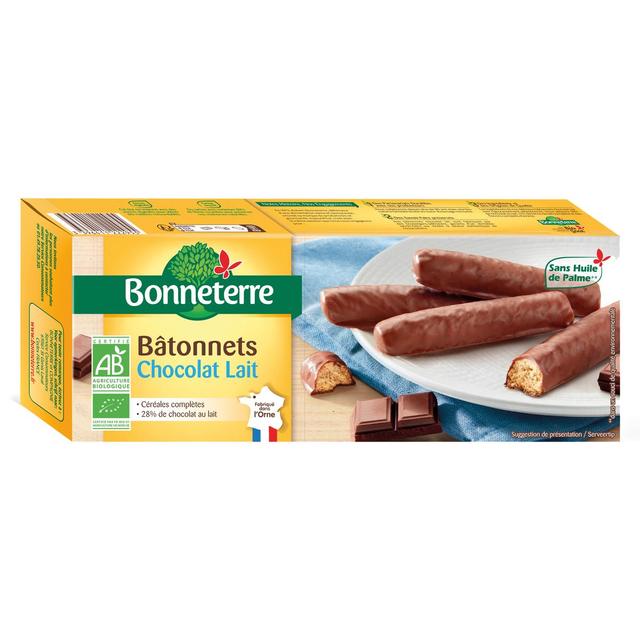 3396411222955 - Bonneterre - Batonnêts chocolat lait bio