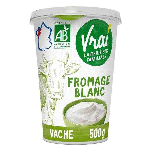 3273220504055 - Vrai - Fromage blanc Bio nature 3,6%mg