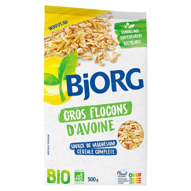 3229820804255 - Bjorg - Gros Flocons d'Avoine Complète Bio