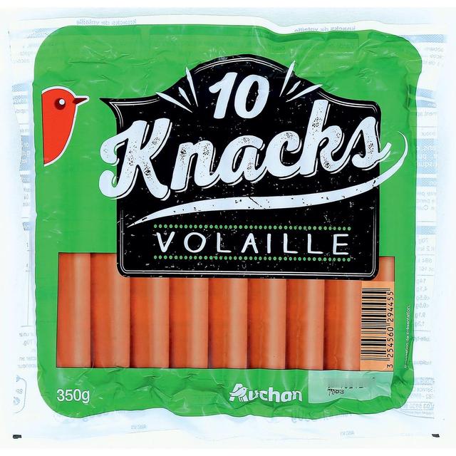 3254560294455 - Auchan - Knacks de Volaille