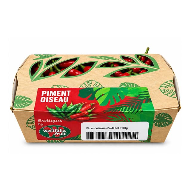 2050000424755 - - Piment oiseau rouge & vert