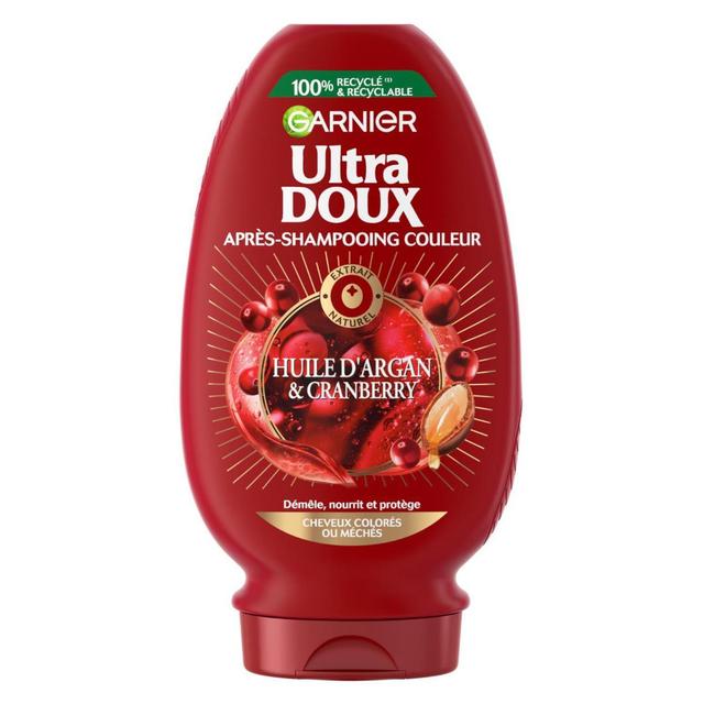 3600542525855 - Garnier - Ultra Doux - Après-Shampooing à l'Huile d'Argan et Cranberry