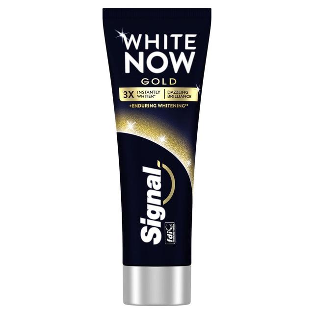8720181327155 - Signal - Dentifrice blancheur Extra Brillance White Now Gold