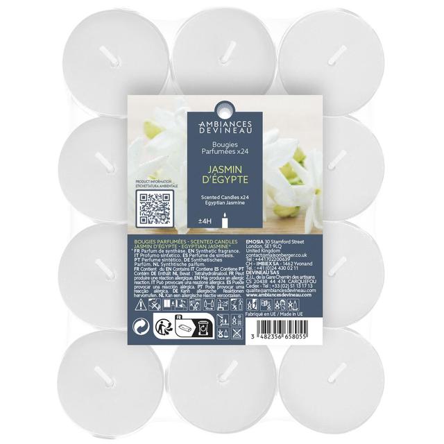 3482356658055 - Ambiances Devineau - Bougies chauffe-plats Jasmin d'Egypte