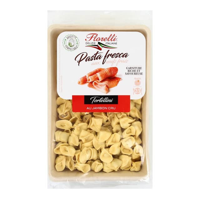 3760077538055 - Florelli Fresco - Raviolis Tortellini Jambon Cru Frais