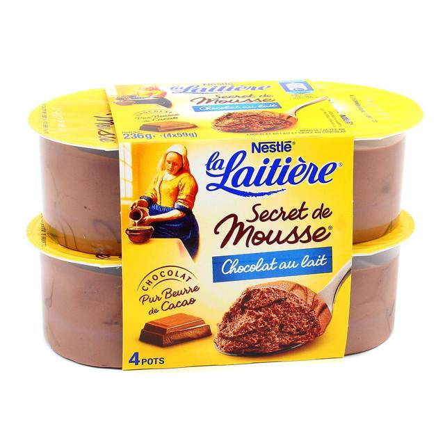 3023290009055 - La laitière - Secret de mousse chocolat au lait