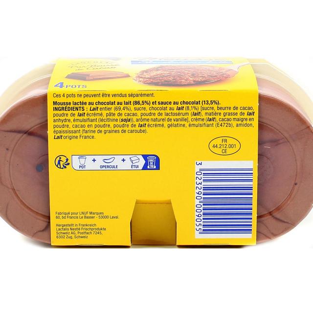 3023290009055 - La laitière - Secret de mousse chocolat au lait