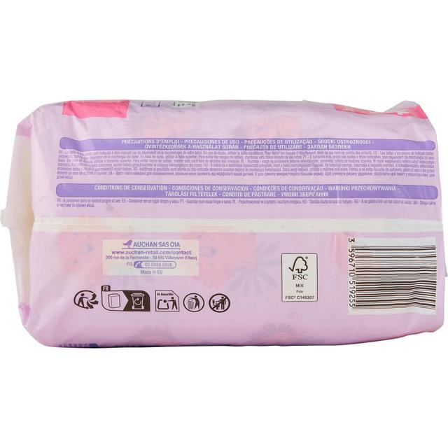 3596710519255 - Auchan Baby - Couches taille 4+ (9-20kg)