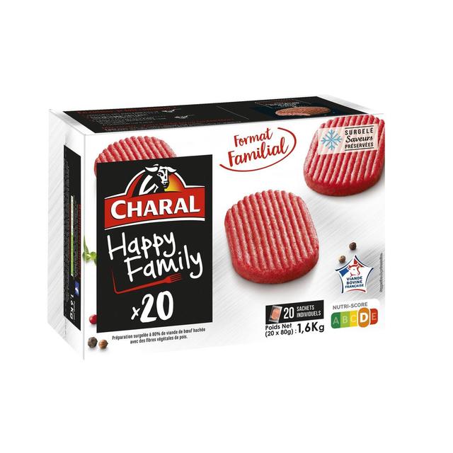 3181232519755 - Charal - Hachés moelleux au b¿uf