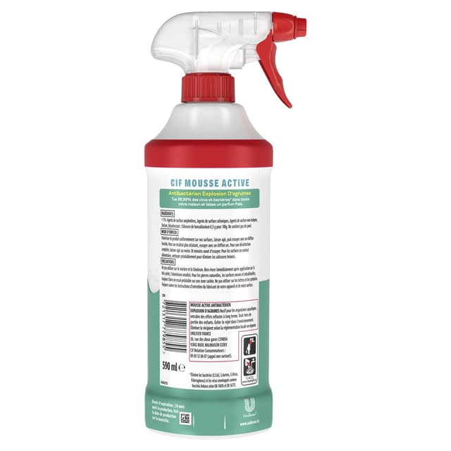 8721317779855 - Cif - Mousse Active Anti Bactérien Multi-Usages