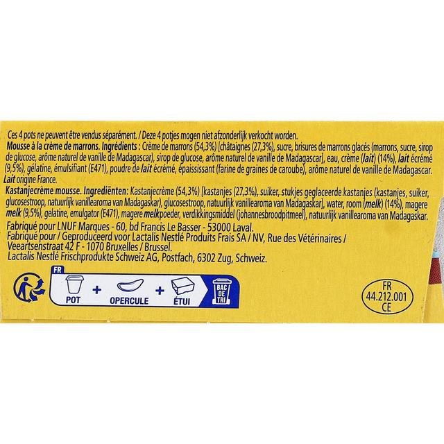 3023290030356 - La laitière - Mousse de marrons Maronsui's