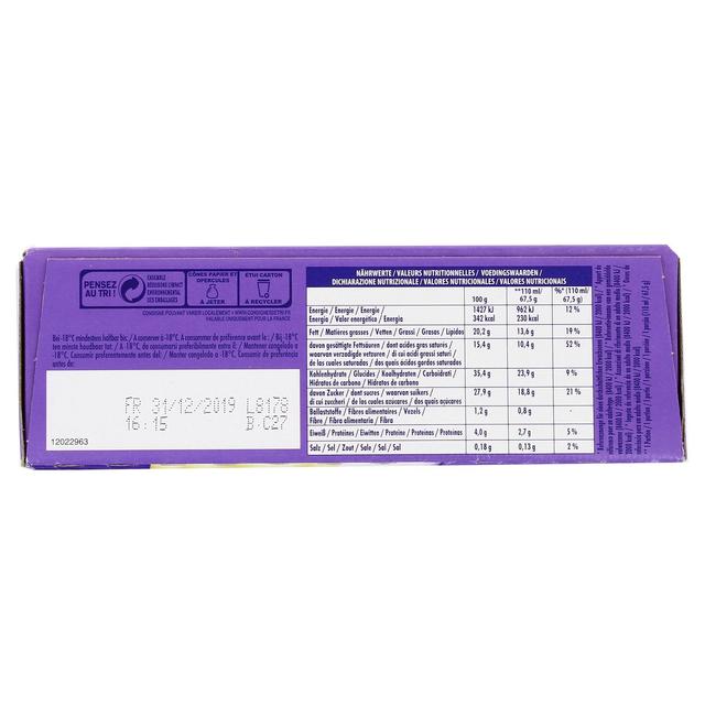 3274661100356 - Milka - 6 cônes glacés chocolat et vanille 6x110ml