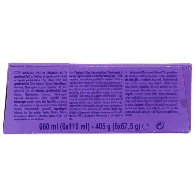 3274661100356 - Milka - 6 cônes glacés chocolat et vanille 6x110ml