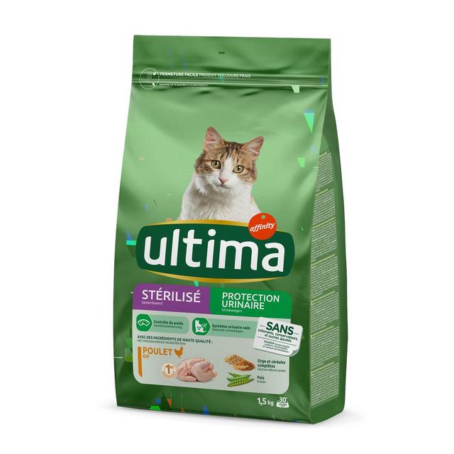 3700260260356 - Affinity - Ultima - Croquettes Poulet Protection urinaire pour chat stérilisé adulte