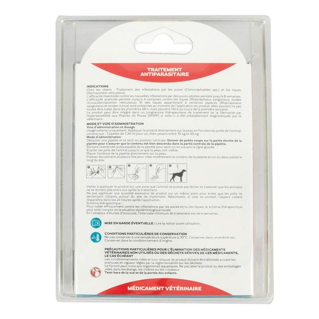 3332590950456 - Fiprosoin - Pipette Antiparasitaire Chiens Moyens