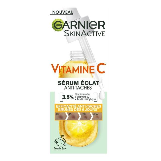 3600542500456 - Garnier - Sérum Visage Éclat Vitamine C Anti-tâches Niacinamide