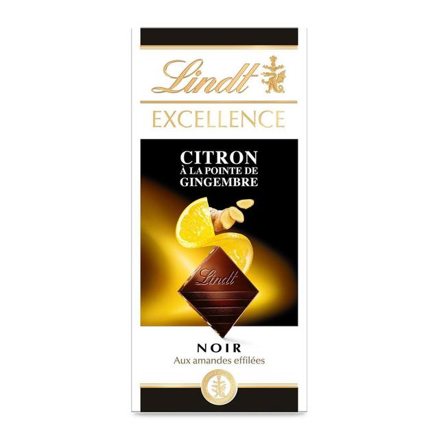 3046920010856 - Lindt - Chocolat Excellence Noir Citron Pointe de Gingembre