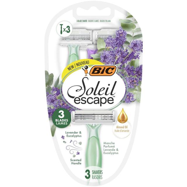 3086123710856 - Bic - Rasoir Escape 3 Lavande & Eucalyptus