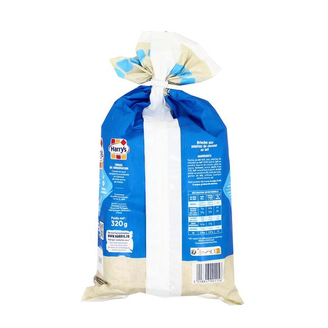 3228857001156 - Harrys - DooWap Brioche Individuelle Pépites de Chocolat au Lait Sans Additifs