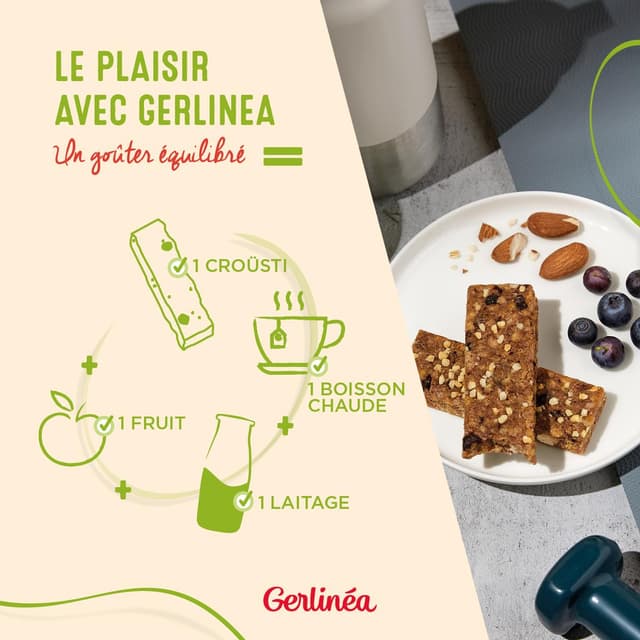 3175681271456 - Gerlinéa - 3 Barres en-cas céréales Crousti myrtilles amandes
