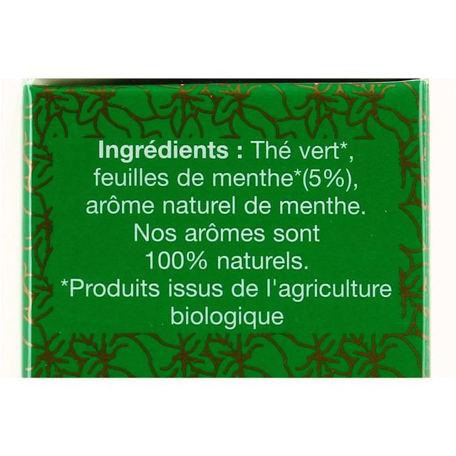 3585810082356 - Kusmi Tea - Thé Vert à la Menthe Bio