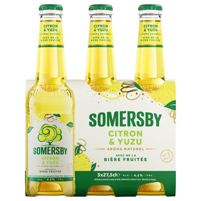 3080216063256 - Somersby - Bière aromatisée Citron Yuzu
