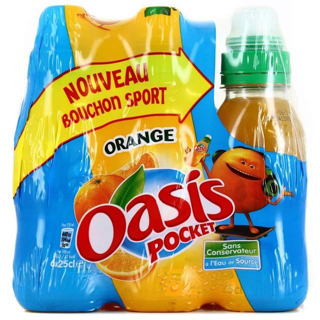 3124480184856 - Oasis - Orange (bouchon sport)