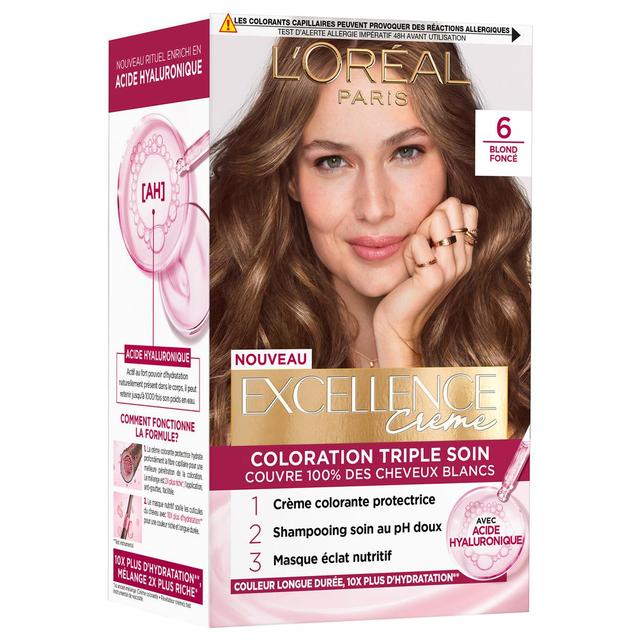 3054080005056 - L'Oréal Paris Excellence crème - Coloration 6 Blond Foncé
