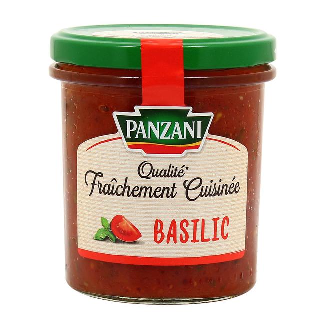 3038359005756 - Panzani - Sauce tomates cuisinées au basilic et pointe d'ail