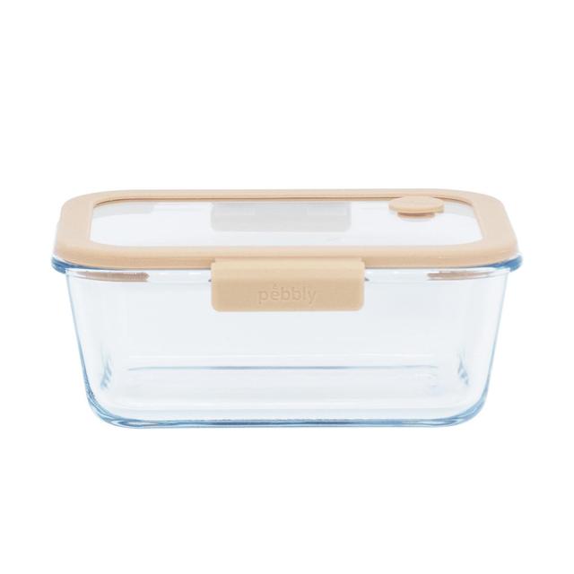 3760132816456 - Pebbly - Boîte rectangulaire en verre sous-vide