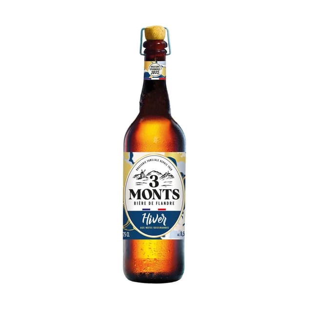3324020026756 - 3 Monts - Bière blonde d'hiver 7°