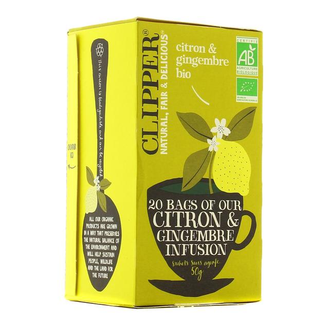 5021991938856 - Clipper - Infusion Citron Gingembre Bio