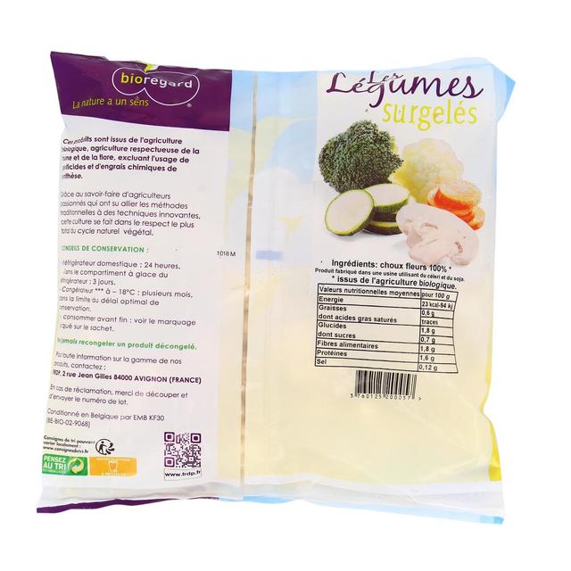 3760125200057 - Bioregard - Fleurettes de choux fleur bio