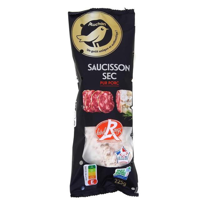 3596710450657 - Auchan Mmm! - Saucisson Sec Label Rouge